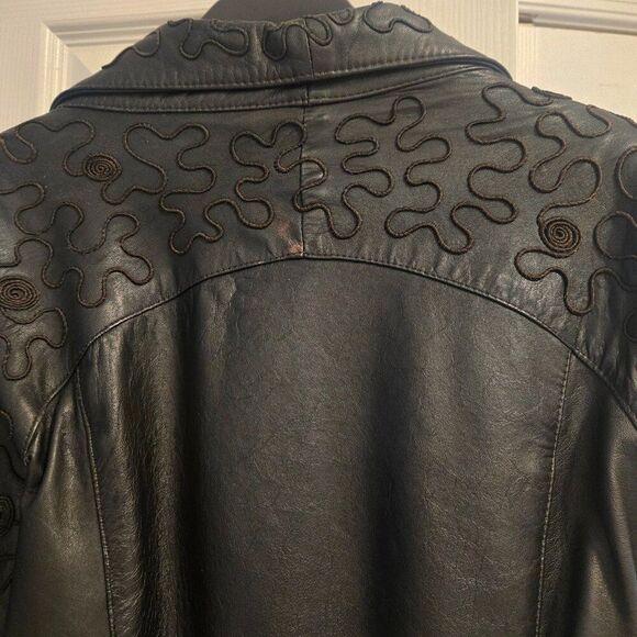 Vintage leather jacket - Picture 5 of 7